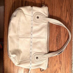 The Sak white shoulder bag